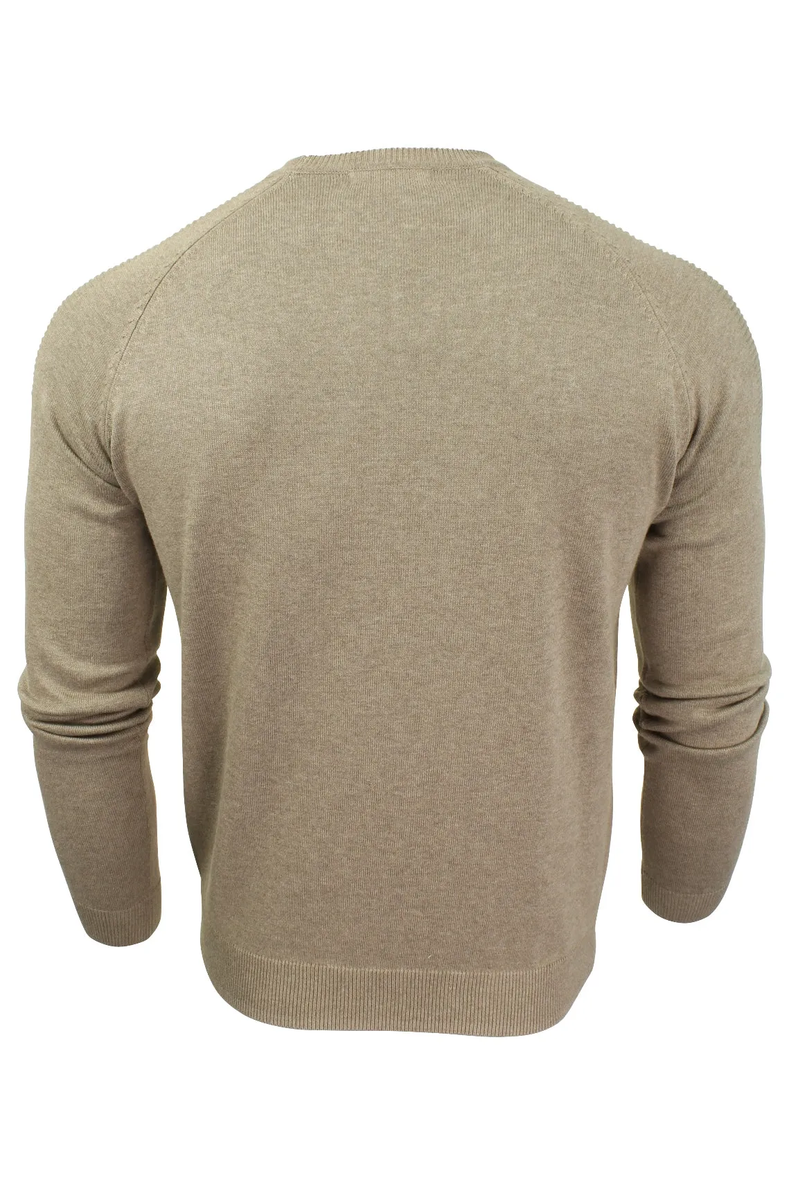 Xact Men's Cotton Raglan Crew Neck Jumper